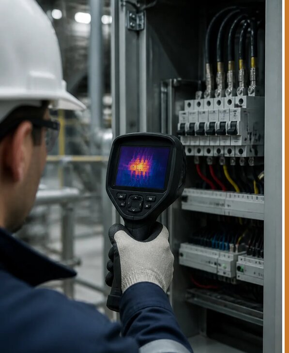 Тепловой контроль оборудования в Саяногорске для безопасности работ